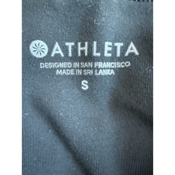 Athleta All In Capri Black Running Workout Pocket Scupltek Womens Size Small - Picture 8 of 11